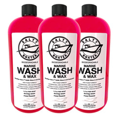 Salty Boater Wash and Wax | Boat Wash