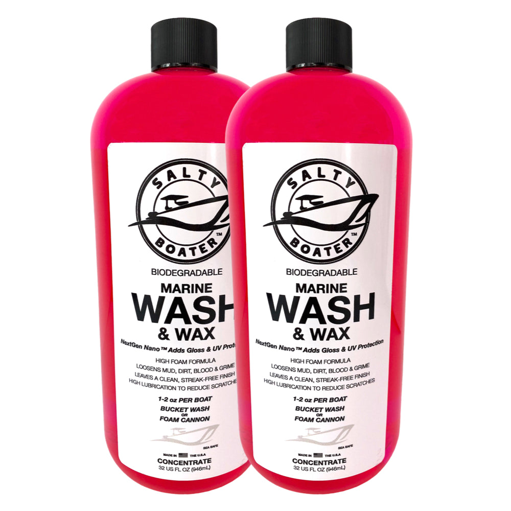 Salty Boater Wash and Wax | Boat Wash